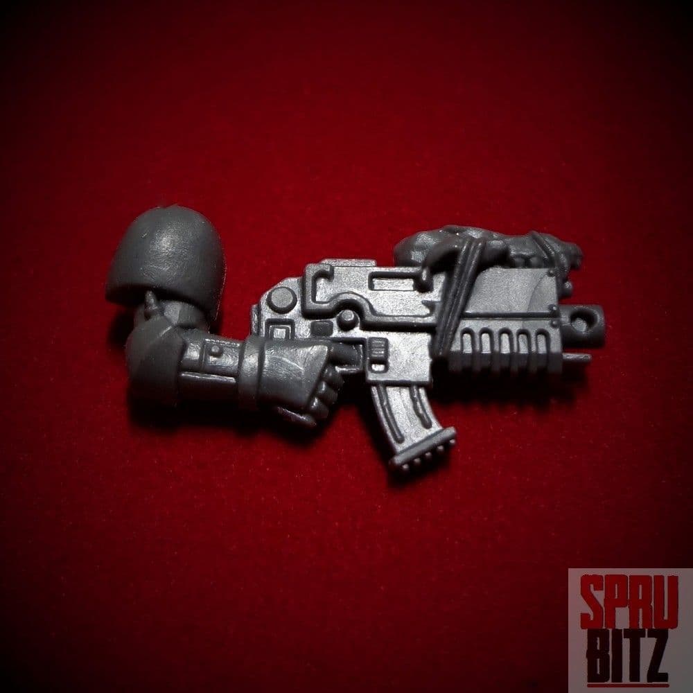 Space Wolves Wolf Boltgun right arm