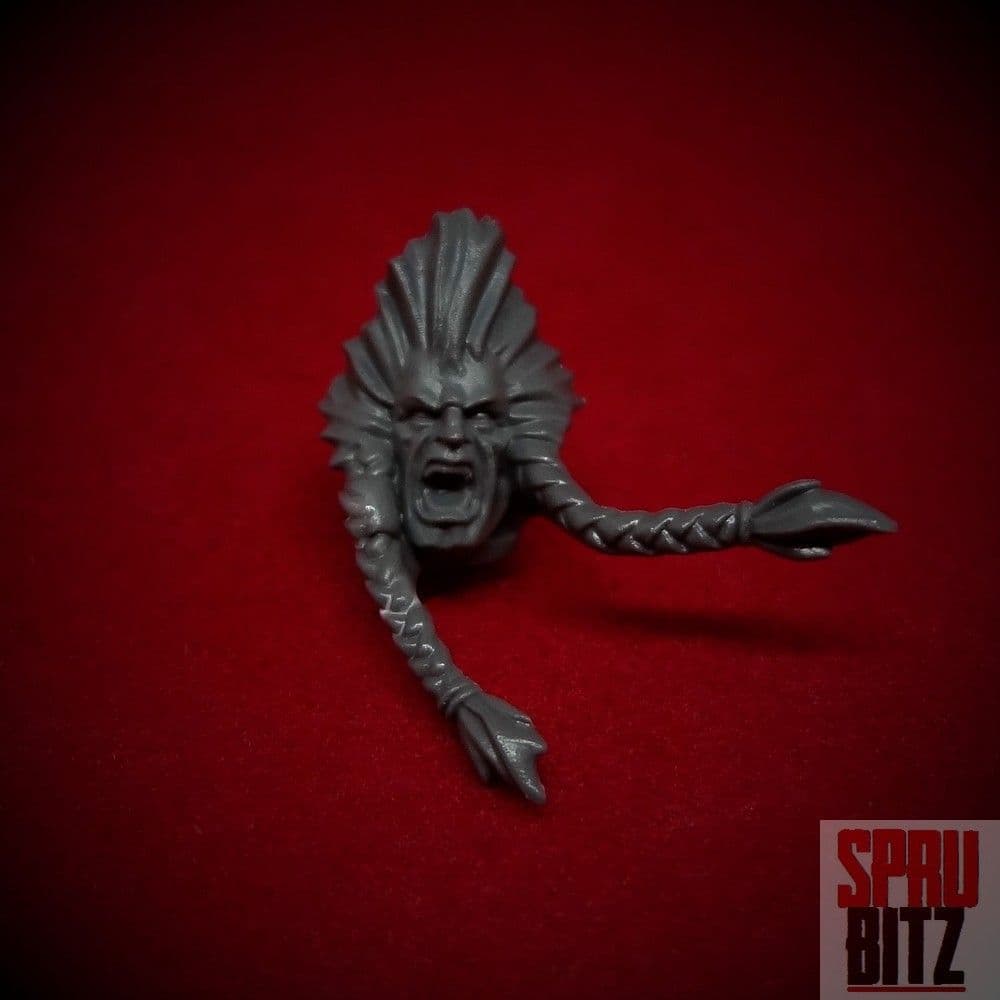 Space Wolves Wolf Head Ponytail (C)