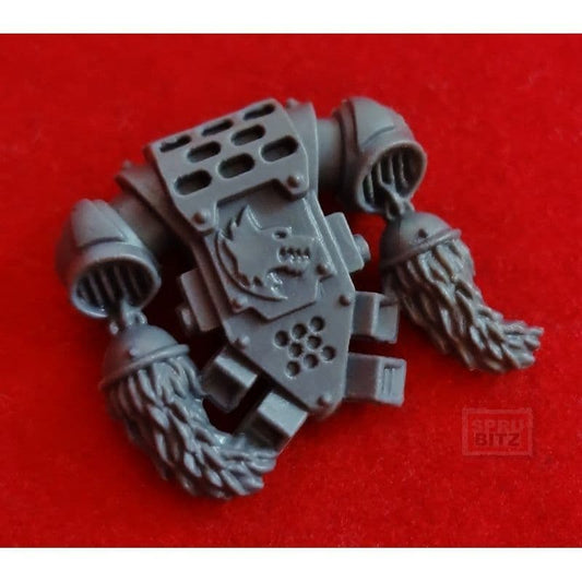 Space Wolves Wolf Pack Backpack Back Pack (E)