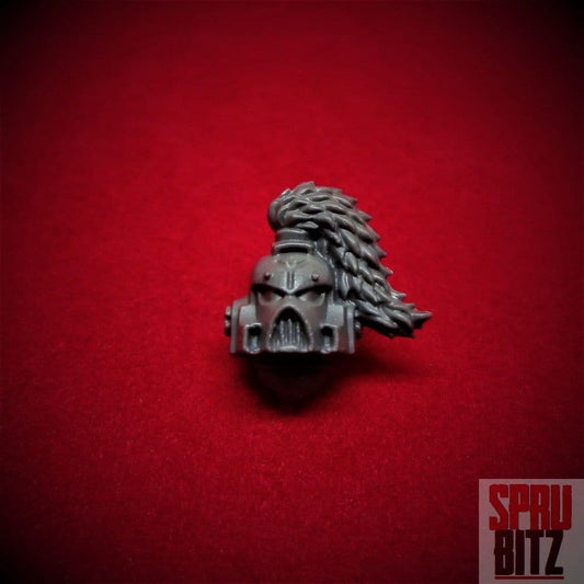 Space Wolves Wolf Pack Helmet Head (D)