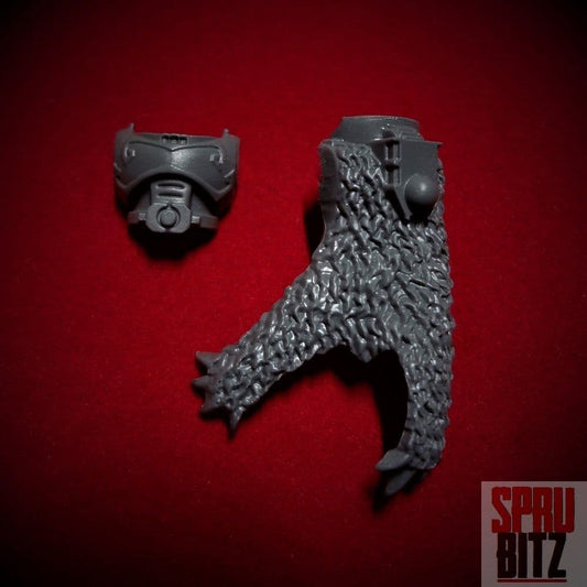 Space Wolves Wolf Pack Torso Fur Cloak