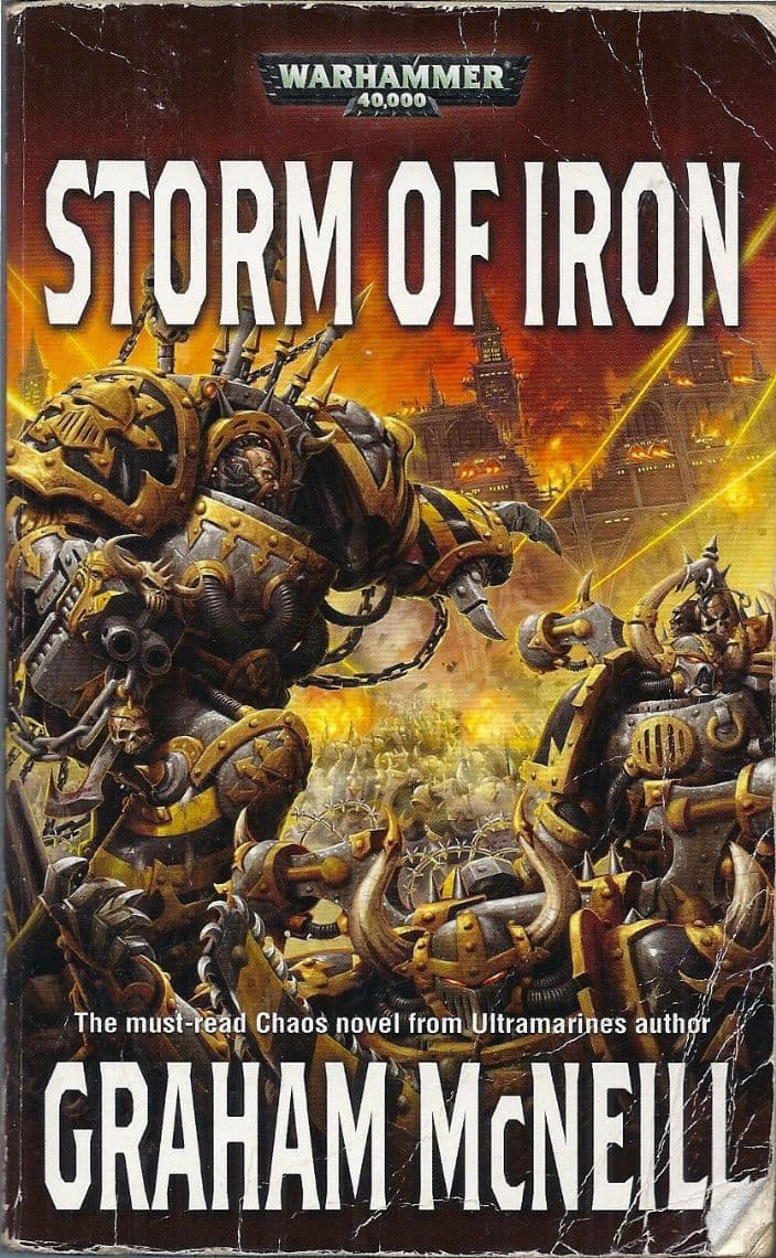 Storm of Iron by Graham McNeill Warhammer 40,000 book paperback 40k (reprint)
