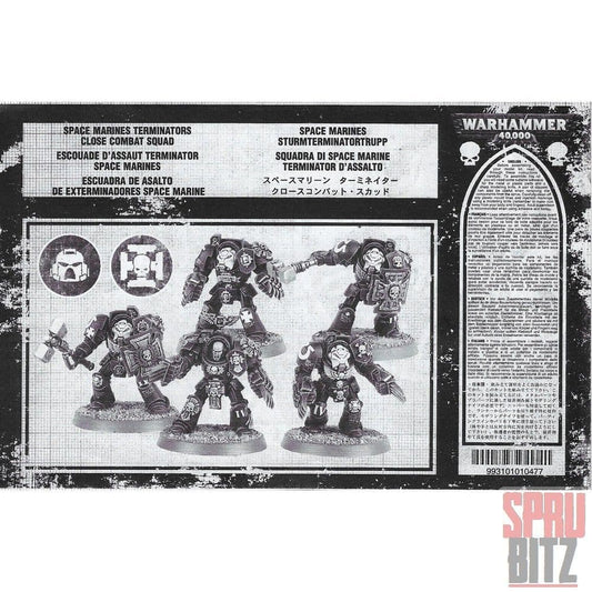Terminator Close Combat Squad Assembly Instructions