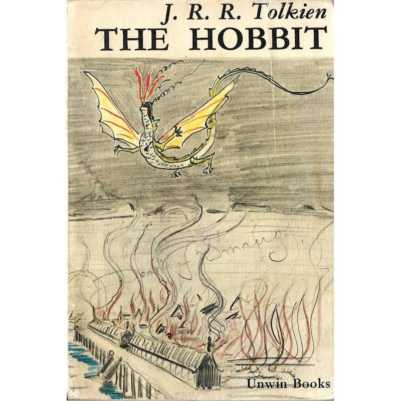 The Hobbit by JRR Tolkien Unwin book (1972)