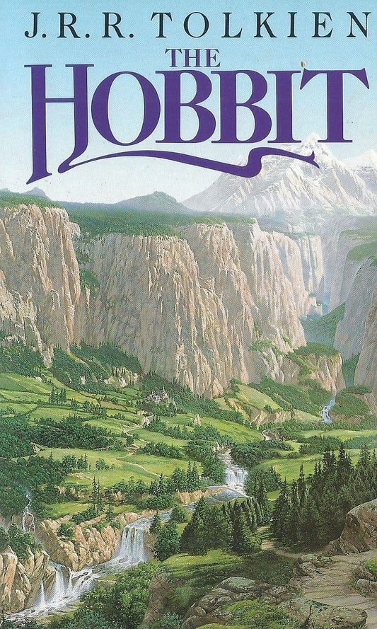 The Hobbit by JRR Tolkien Unwin paperback book (1989)