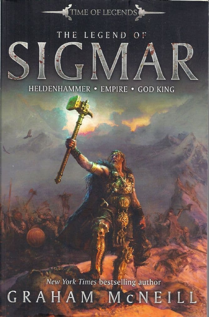 The Legend of Sigmar (Omnibus) by Graham McNeill Warhammer book paperback anthology