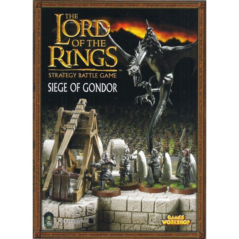 The Lord of the Rings Siege of Gondor rulebook 2003