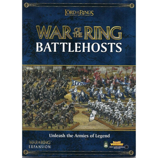 The Lord of the Rings War of the Ring Battlehosts Expansion rulebook 2009