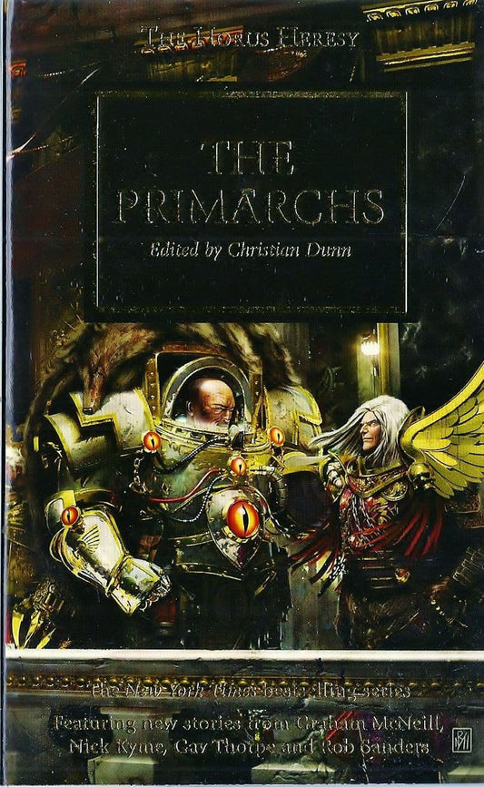 The Primarchs by Christian Dunn Horus Heresy book 20 first issue gold cover (2012)