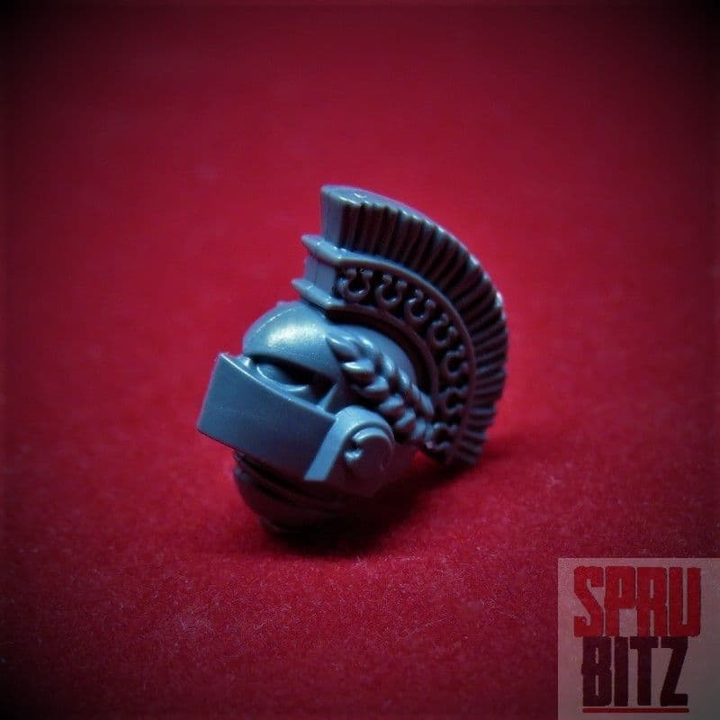 Ultramarine Knight Helmet with Plume