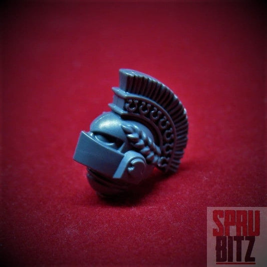 Ultramarine Knight Helmet with Plume