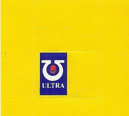Ultramarine peel-off Banner #136103 (1993/1996)
