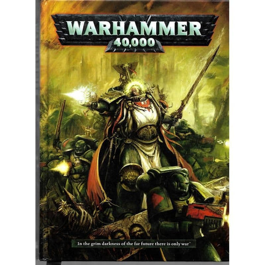 Warhammer 40,000 hardcover rulebook 2012 6th edition
