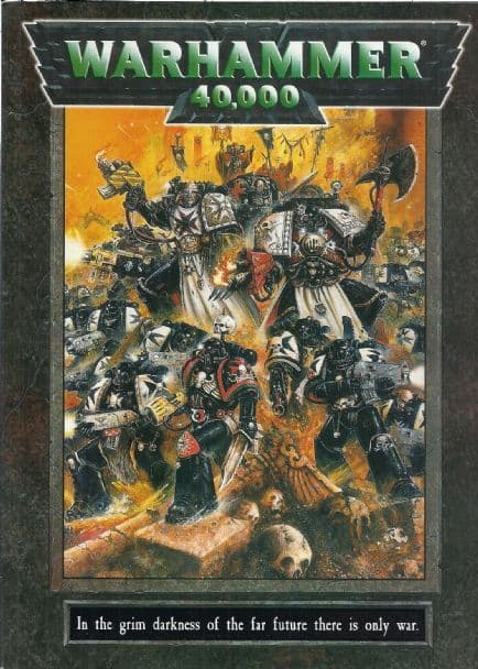 Warhammer 40,000 Rulebook 1998 3rd edition rule book