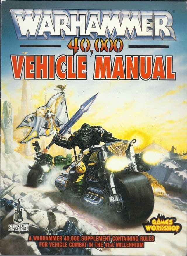 Warhammer 40,000 Vehicle Manual 1992