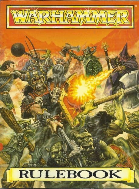 Warhammer Fantasy 4th Edition Rule Book rulebook (1992) A4 paperback