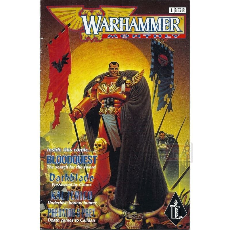 Warhammer Monthly #1 comic book March 1998