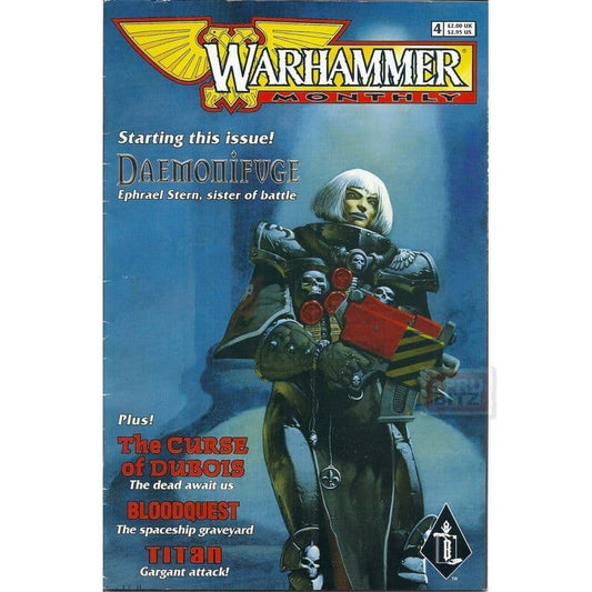 Warhammer Monthly #4 Comic June 1998