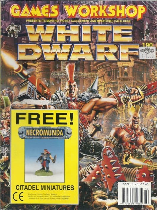 White Dwarf #190 October 1995