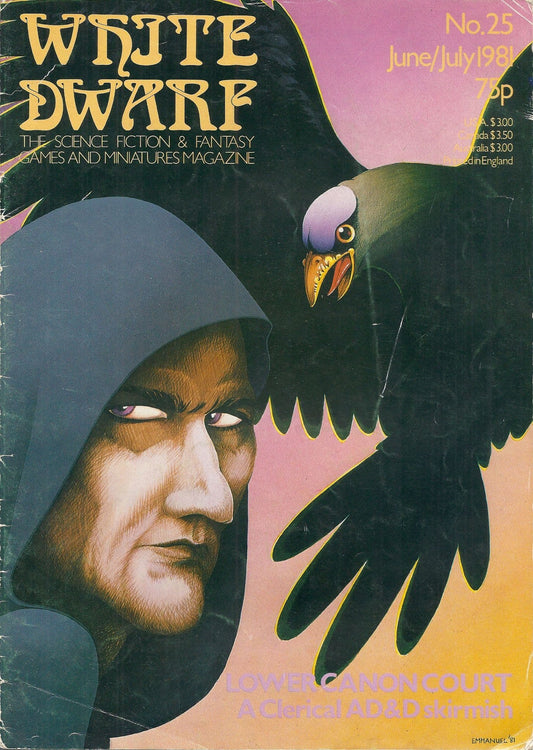 White Dwarf 25 June/July 1981
