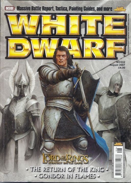 White Dwarf #332 August 2007