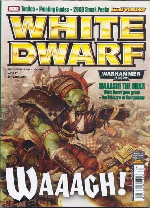 White Dwarf #337 January 2008