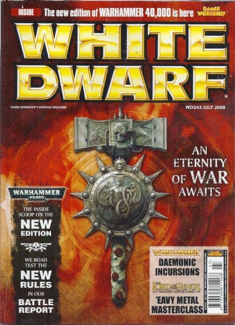 White Dwarf #343 July 2008