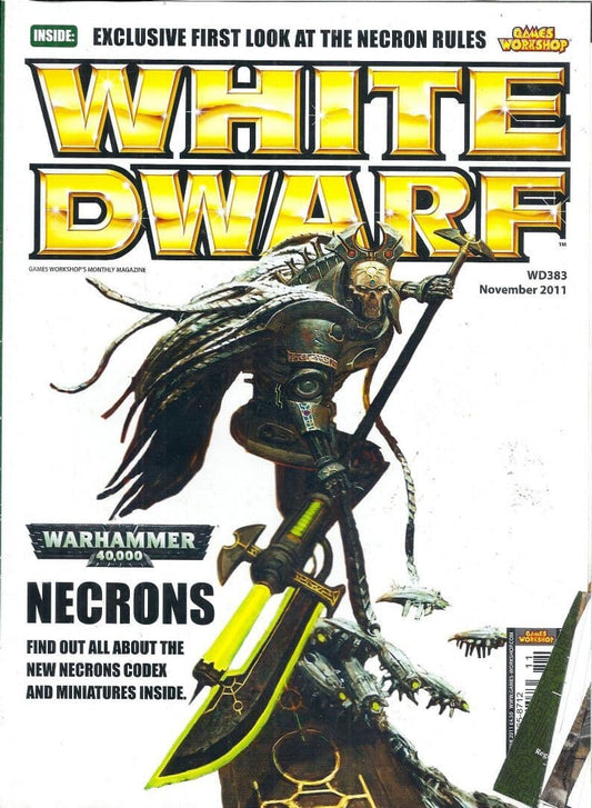 White Dwarf #383 November 2011